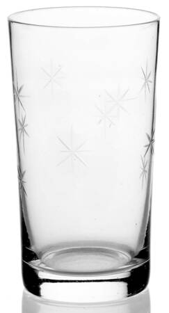 Star Dust 8 Oz Flat Tumbler