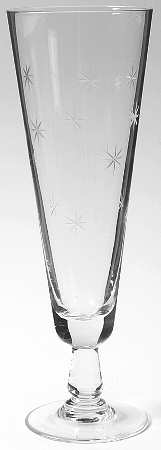 Star Dust Pilsner Glass