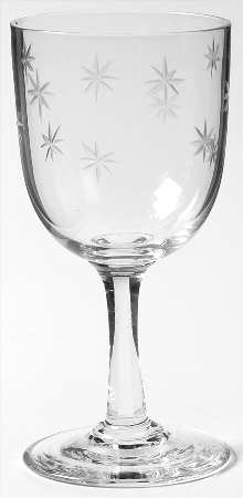 Star Dust Wine Glass