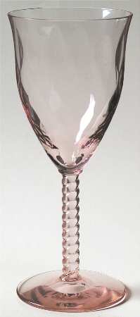 1426 Pink (Diamond Optic) by Central Glass Works