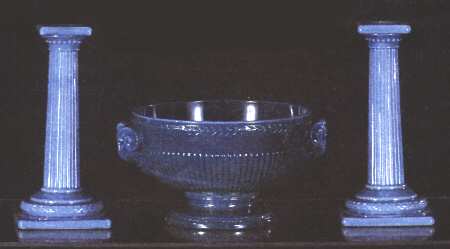 Doric Blue 9" Centerpiece