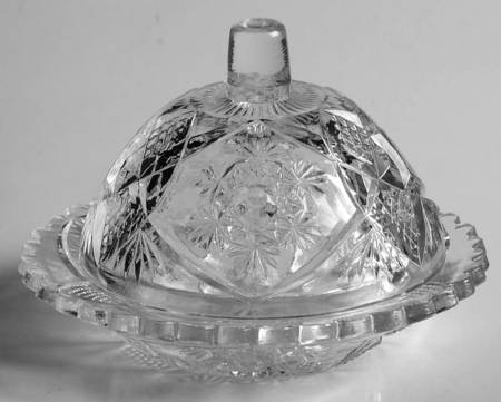 Fernland Child's Round Butter & Lid