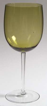 Clinton Green Water Goblet