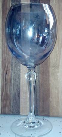 Bijoux Blue (Blue Bowl, Clear Stem) by Colony