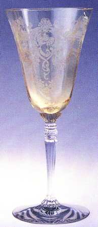 Hester Topaz (Stem 1470) by Central Glass Works