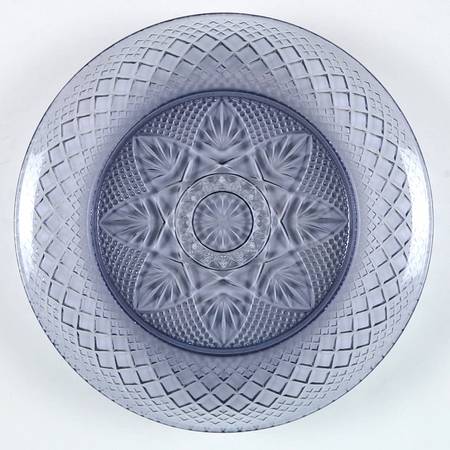 Antique Amethyst Luncheon Plate