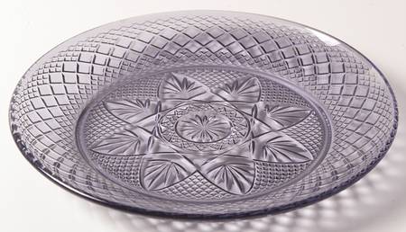 Antique Amethyst Luncheon Plate
