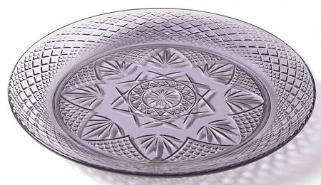 Antique Amethyst Dinner Plate