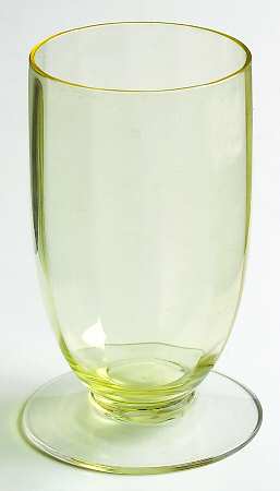 3135 Yellow 6 Oz Footed Tumbler