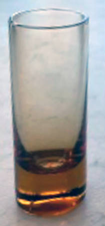 Harlequin Mocha Whiskey Glass