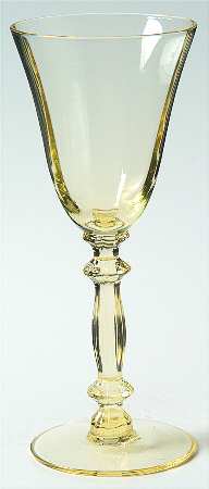 3130 Yellow Wine Glass
