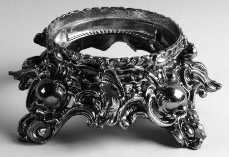 Silver Elegance Punch Bowl Stand