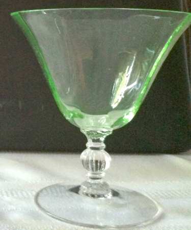 3035 Emerald Green (Light Green) Low Sherbet