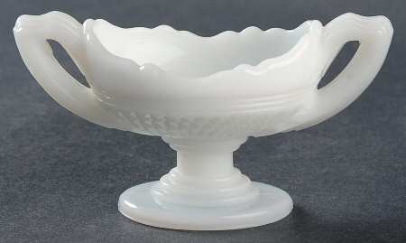 Mt. Vernon Milk Glass Individual Salt Dip