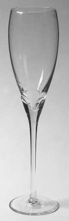 Amaryllis Clear Fluted Champagne
