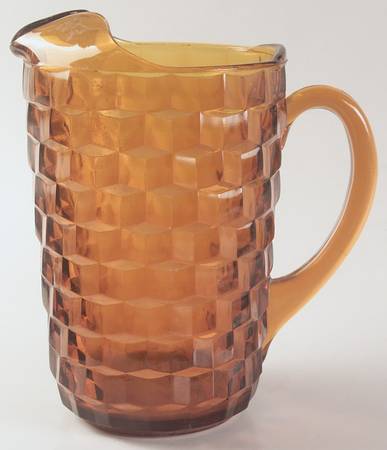 Whitehall Amber 50 Oz Pitcher