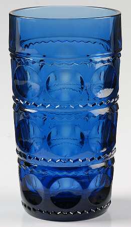 Color Crown Sapphire Blue 12 Oz Flat Tumbler