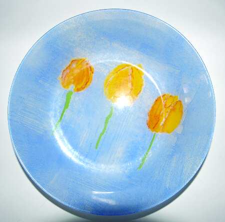 Tulip Ciel (Blue) Coupe Soup Bowl