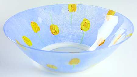 Tulip Ciel (Blue) 10" Salad Bowl