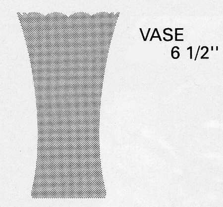 Romantic 6" Flower Vase