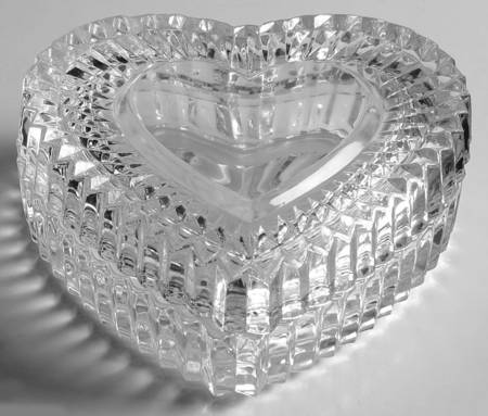 Romantic Medium Heart Box with Lid