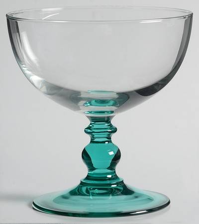 Courtyard Turquoise Champagne/Tall Sherbet