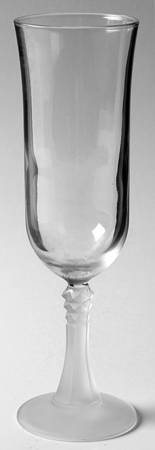 CRA37 Frosted Fluted Champagne