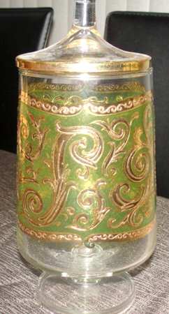 Toledo Candy Jar & Lid