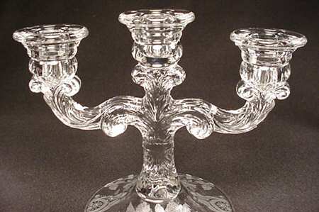 Blackberry 3 Light Candlestick