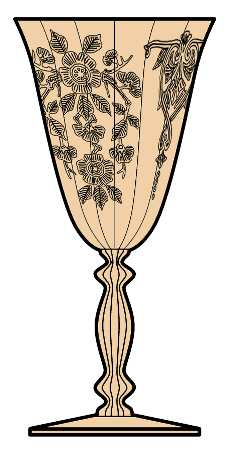 Apple Blossom Amber (Stem 3130) by Cambridge