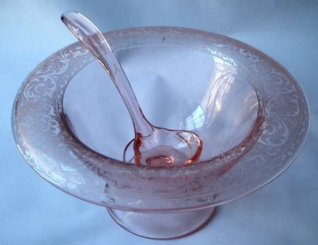 Etch 725 Pink (No Trim) Mayonnaise and Ladle