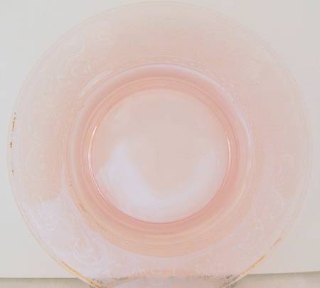 Etch 725 Pink (No Trim) 7" Salad Plate