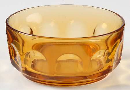 Petale Amber 4" Round Bowl