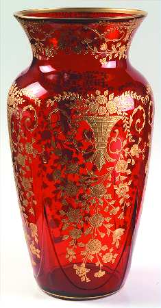 Portia Ruby Gold Encrusted by Cambridge