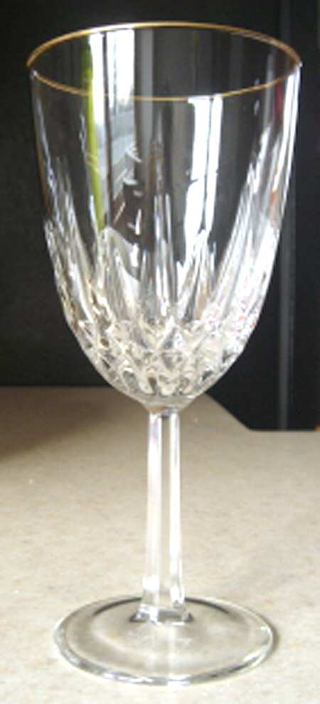 Diamant (Gold Trim) by Cristal D'Arques - Durand