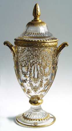 Minerva Clear (Stem 3500, Gold Encrusted) by Cambridge