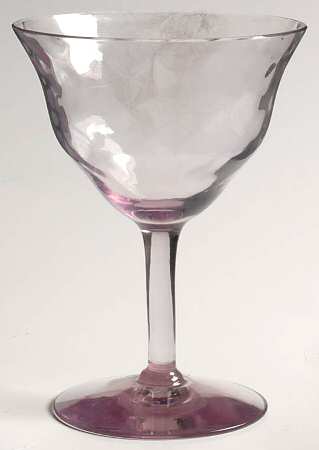 FRY86-Lavender-Diamond Optic Champagne/Tall Sherbet