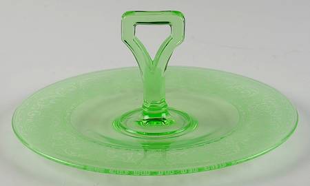 Etch 725 Green (No Trim) Center Handle Tray