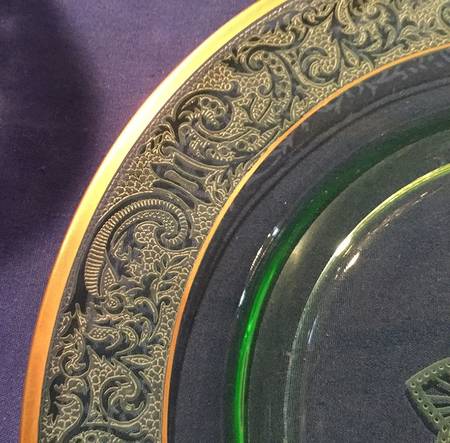 Florentine Green Gold (Line 2800) Bread & Butter Plate