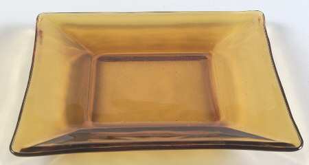Vanity Amber Bread & Butter Plate