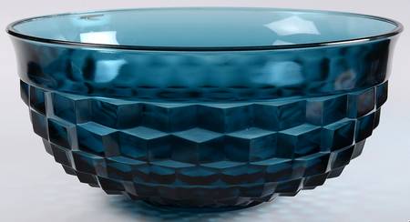 Whitehall Riviera Blue Punch Bowl