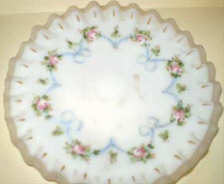 Charleton Roses & Bows (Fenton) Bread & Butter Plate