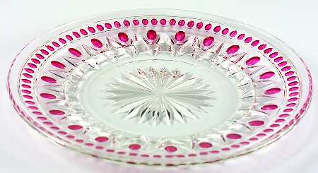 Parklane Ruby (Flash Accent) Luncheon Plate