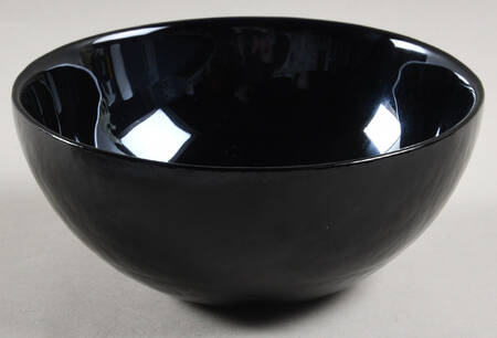 Murano Black 5" All Purpose Bowl by Crate & Barrel