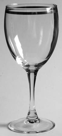 Banded Platinum by Cristal D'Arques - Durand