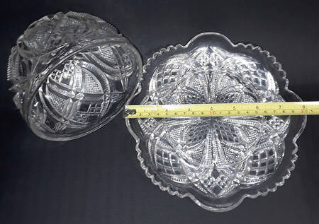 Big X Clear (No Trim) Round Covered Butter