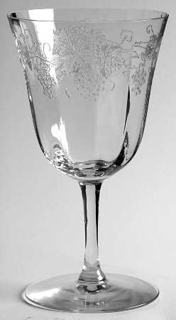 Etch 6 (Smooth Stem) by Central Glass Works