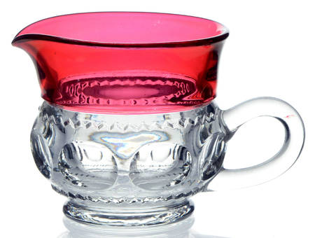 Cranberry Crown Creamer