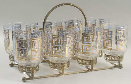 COL30 Tumbler Set-8 10 Oz Tumbler & Metal Holder