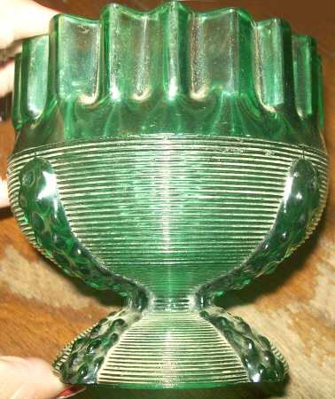 Shadow Emerald Green by Coudersport Glass